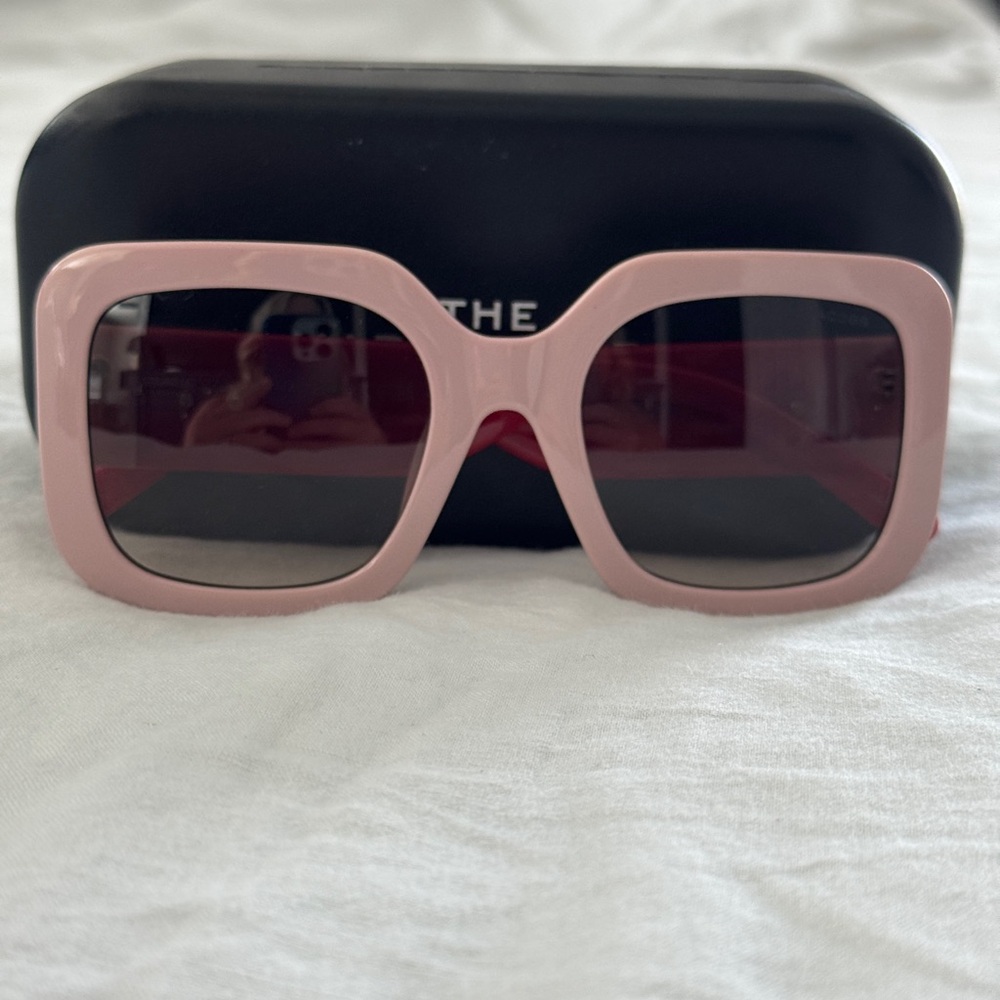 Marc Jacobs Pink & Red Sunglasses